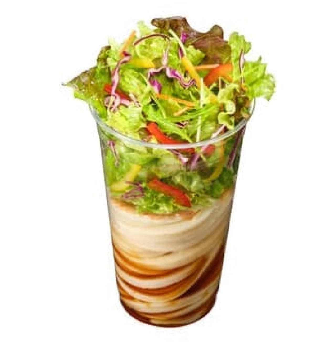 Marugame Shake Udon: Sesadare Salad Udon 590 yen