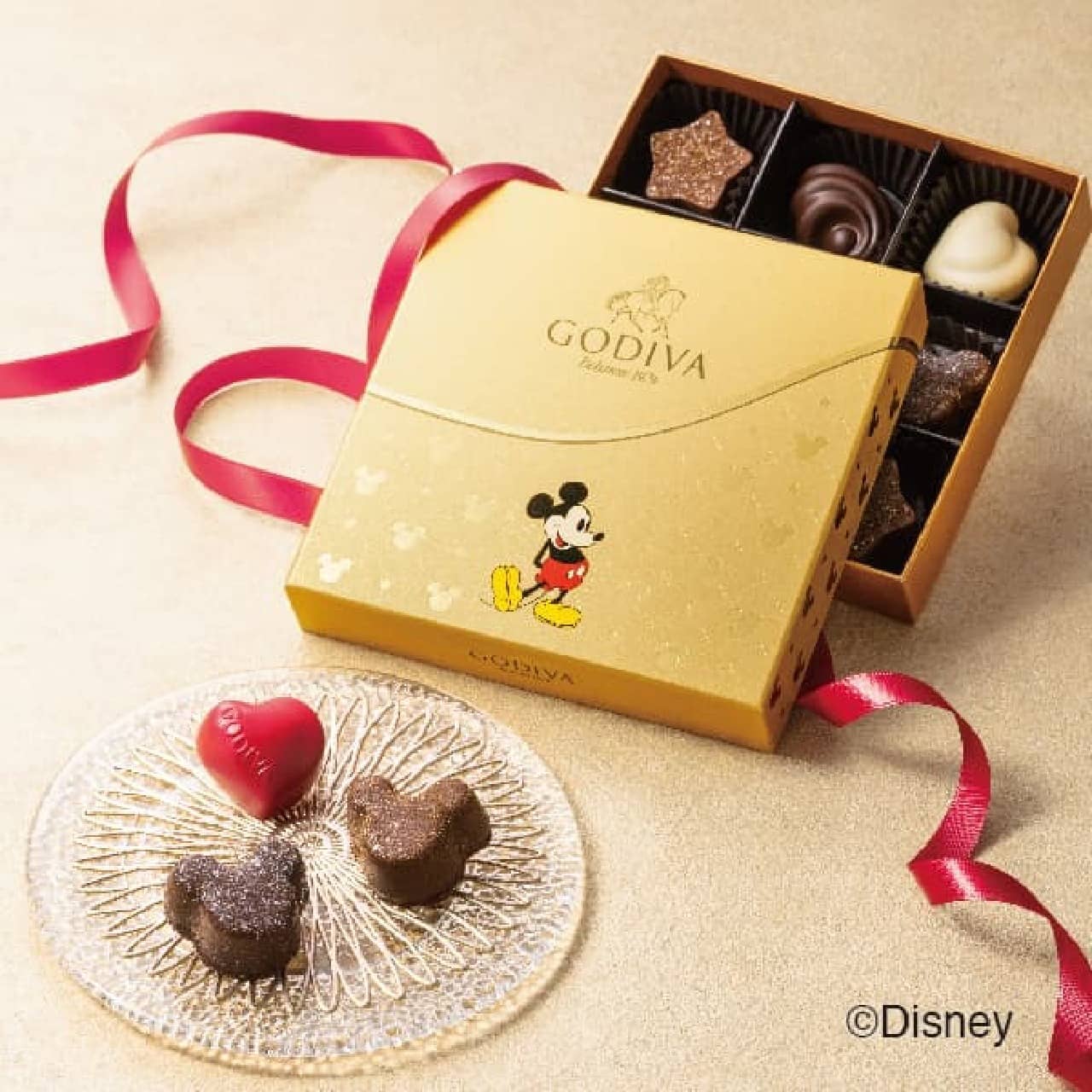 Godiva "Mickey/Heartfelt Collection