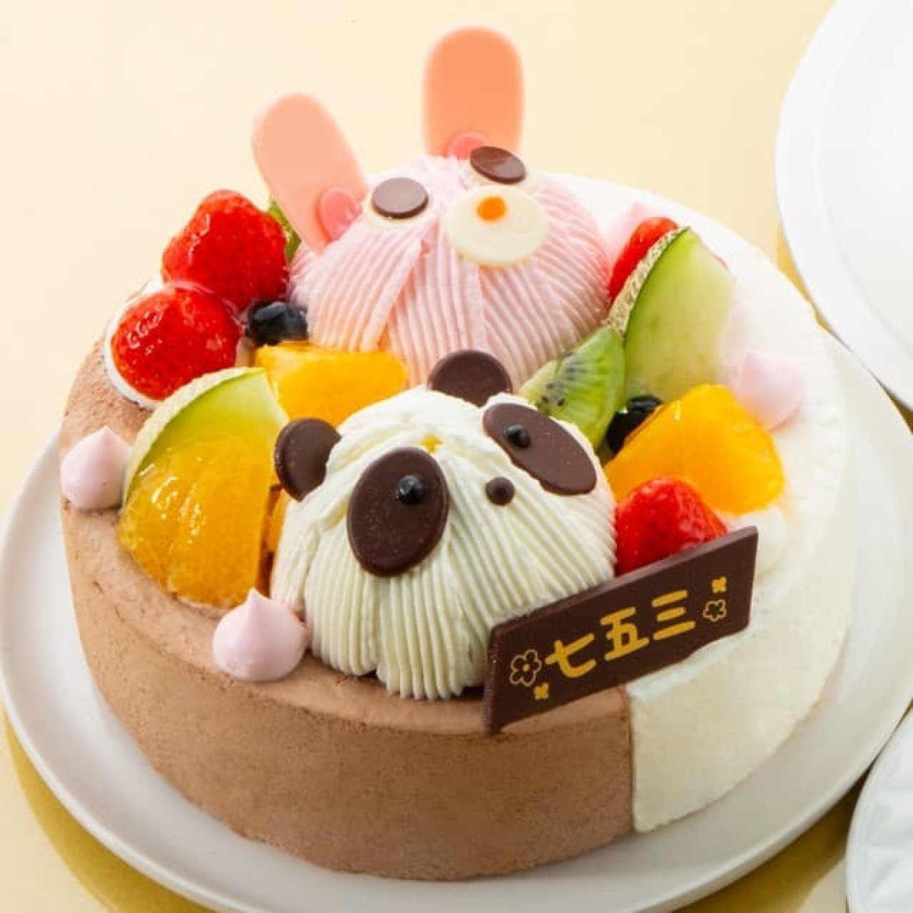 Shateraise "Shichi-Go-San: Happy Animal Decoration with Two Flavors".