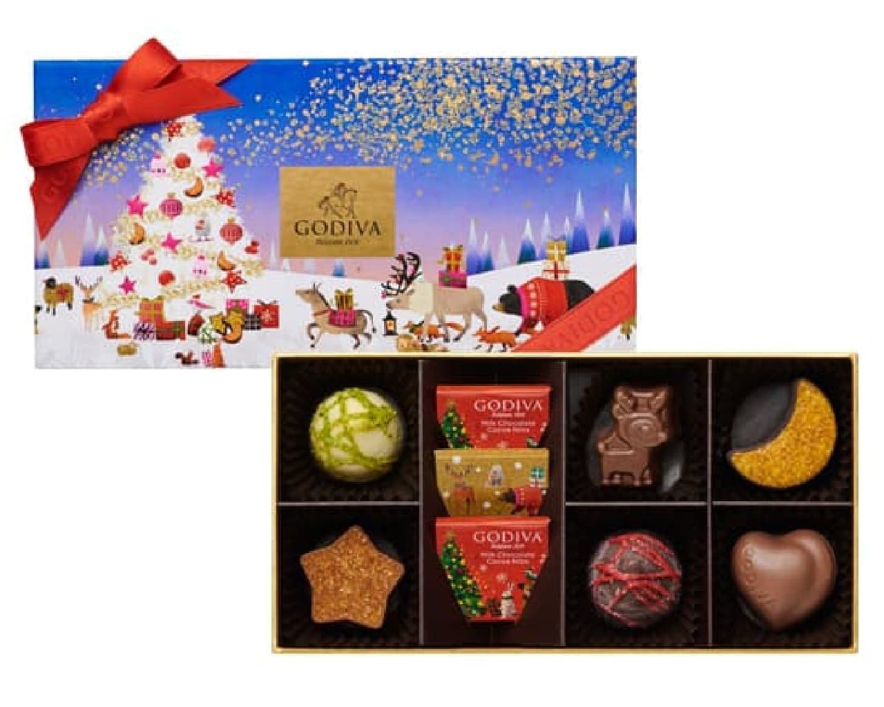 Godiva Starry Christmas Assortment