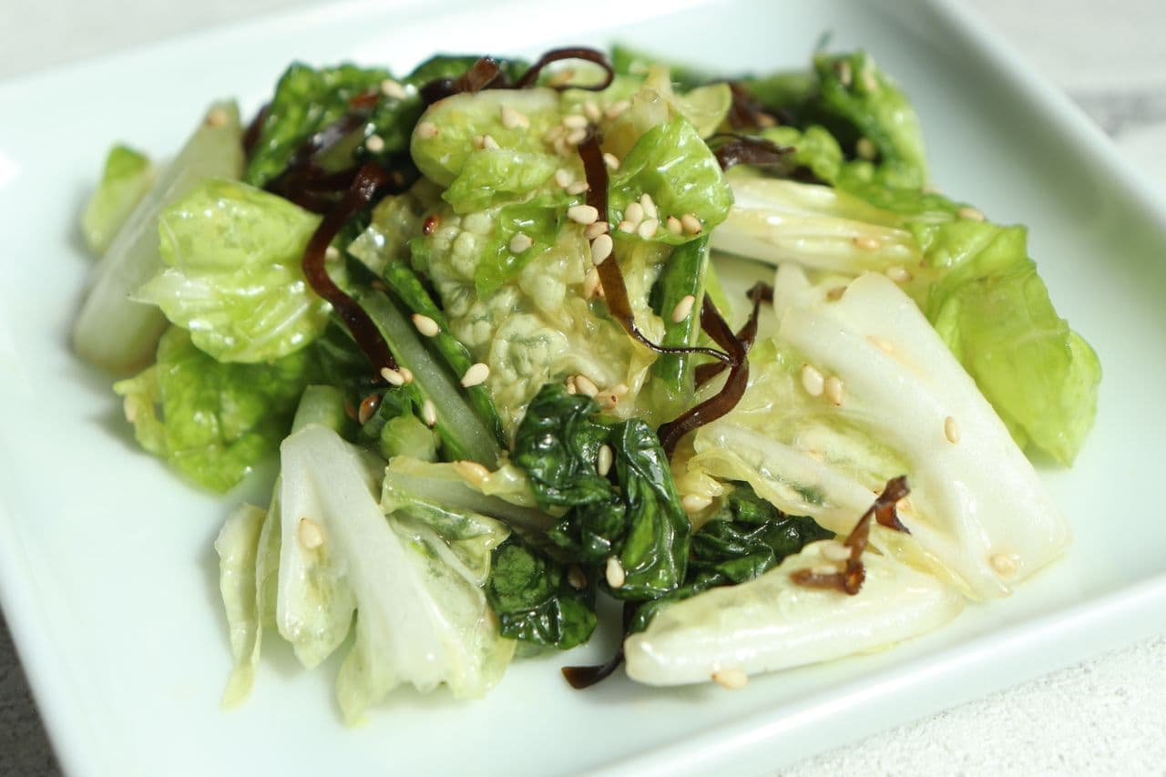 Recipe "Chinese cabbage with salted kelp