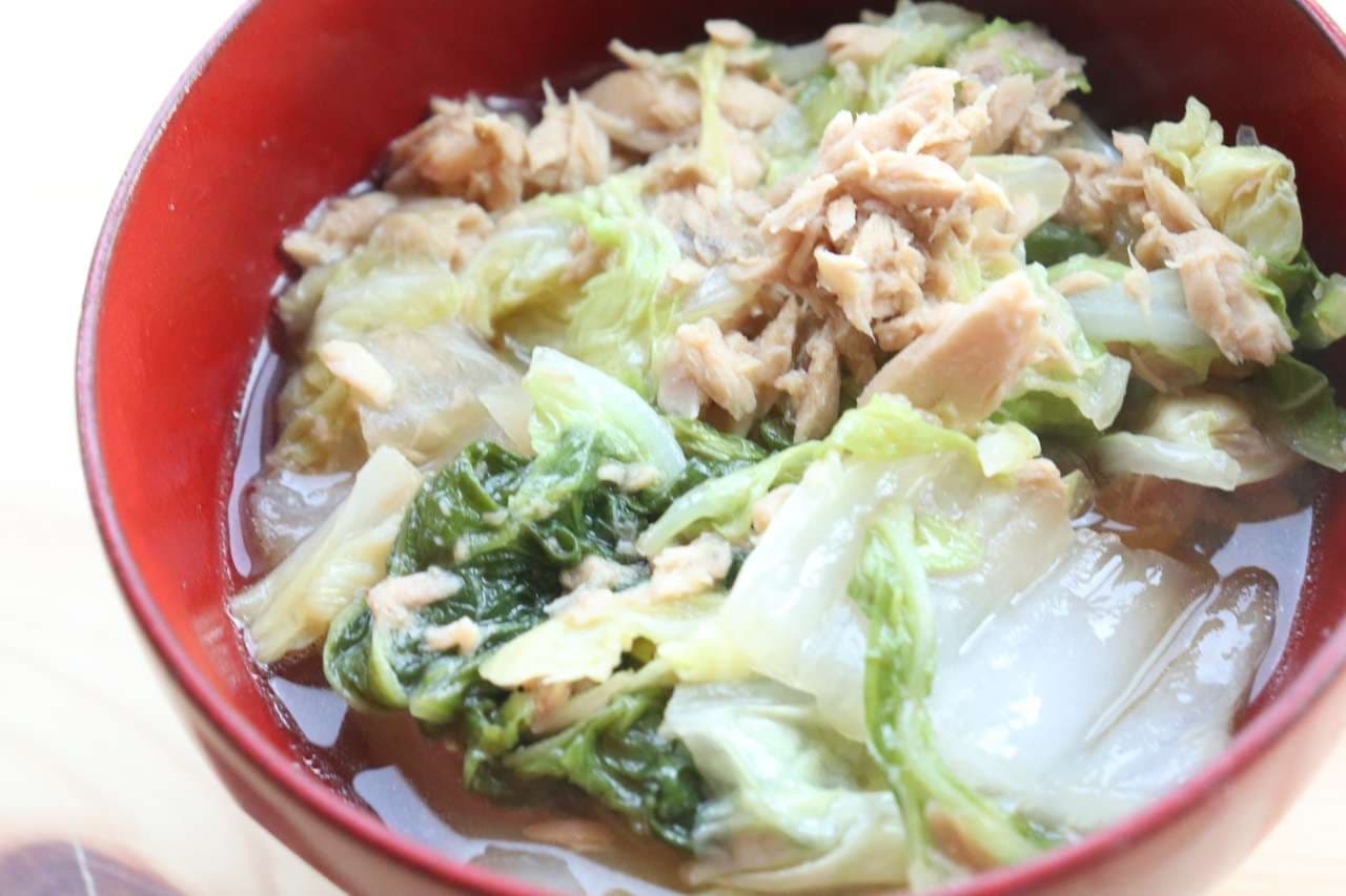 Recipe: "Chinese Cabbage and Tuna Stew