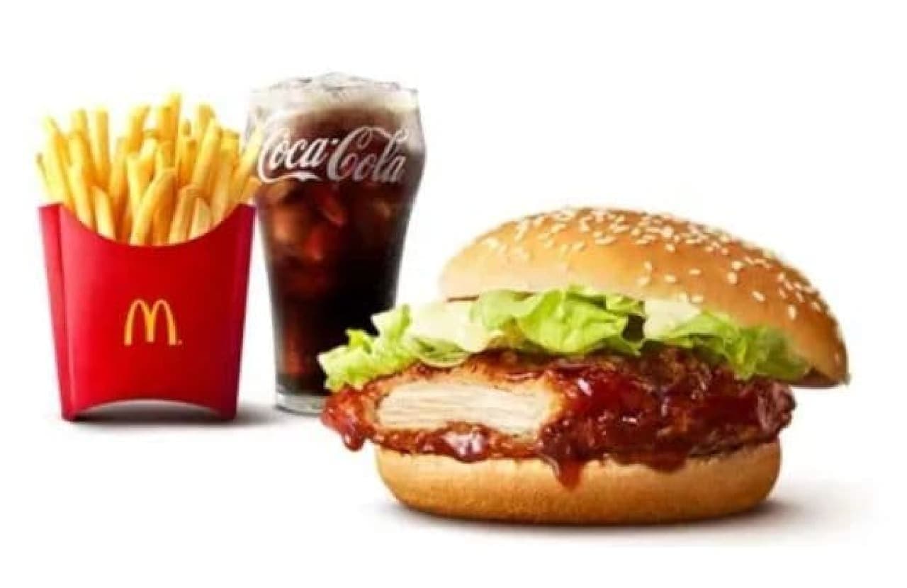 McDonald's "Hiramaq Teriyaki Chicken Fillet Set