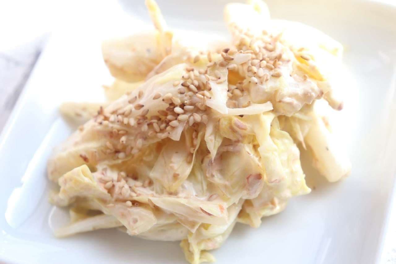 Recipe for "Mayo Pon Salad with Chinese Cabbage