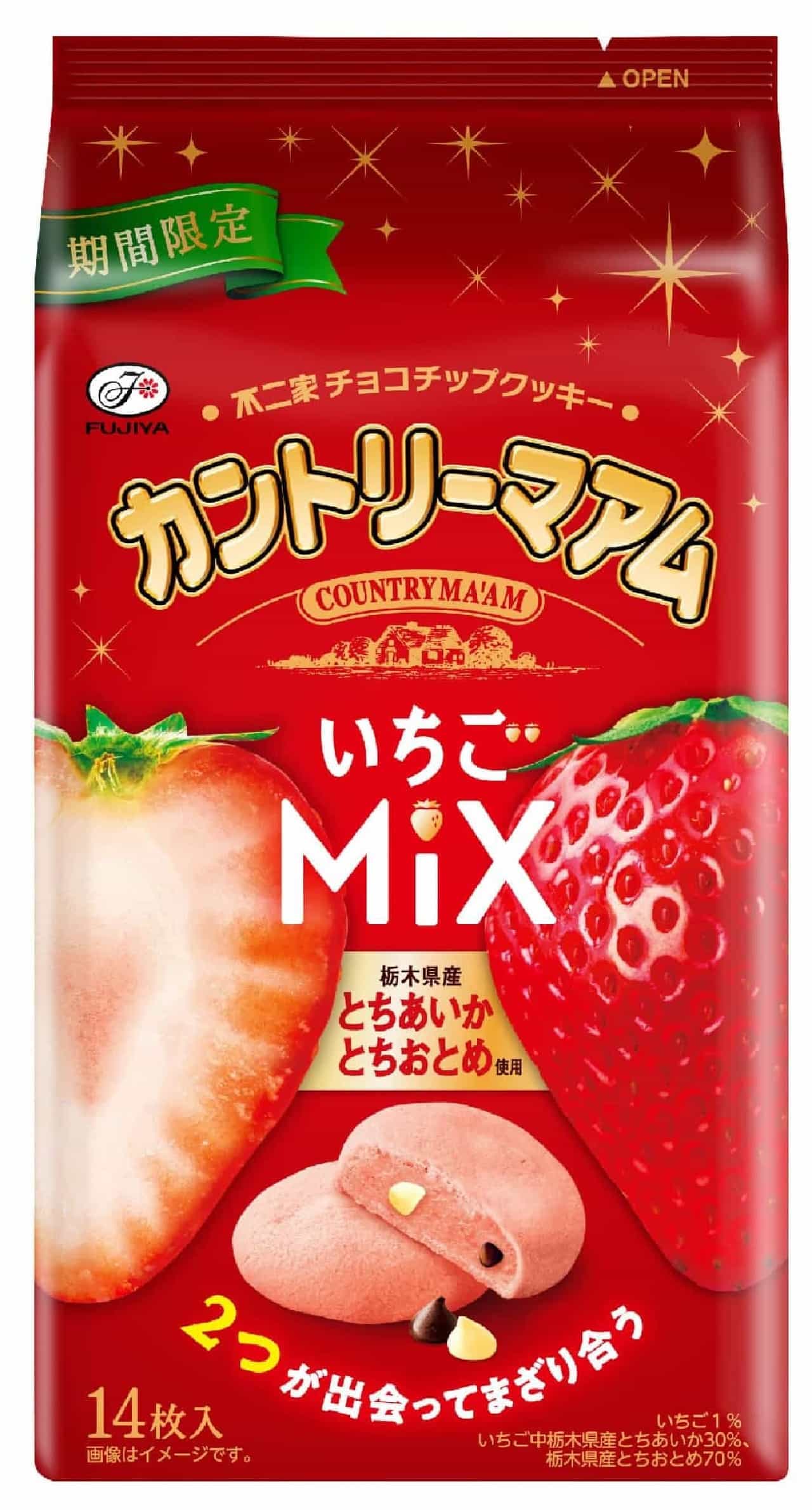 Fujiya "Country Ma'am (Strawberry MIX)