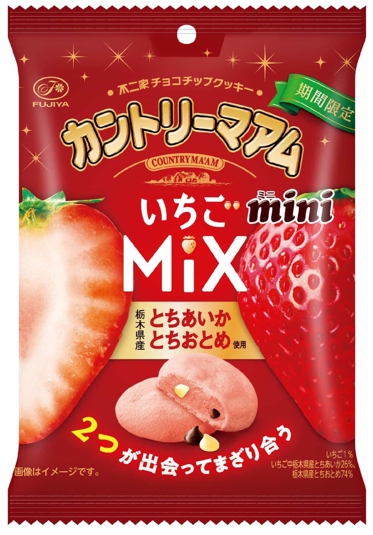 Fujiya "Country Ma'am (Strawberry MIX)" mini size