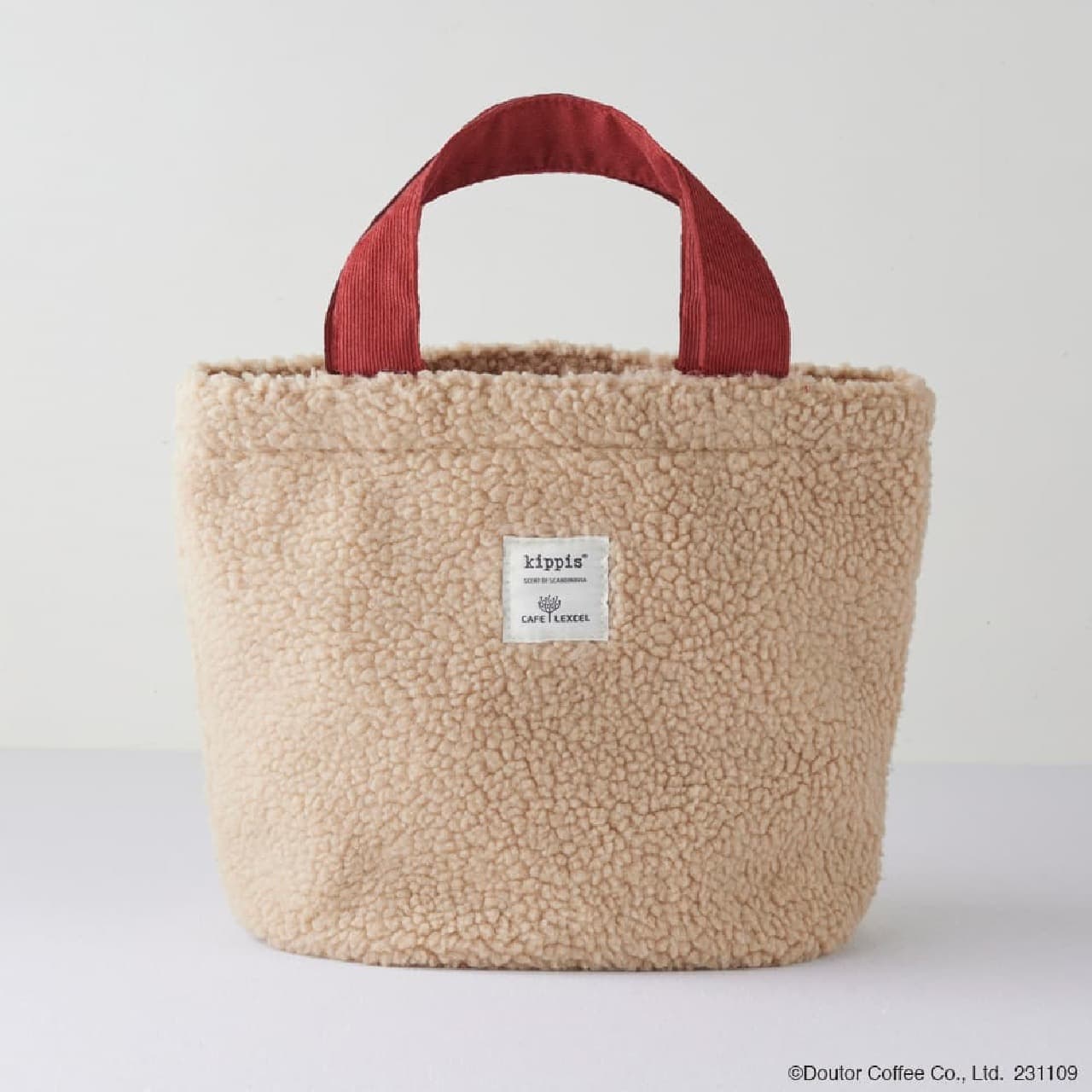 Cafe Rexel FUKU BUKURY Boa tote bag (limited to stores)