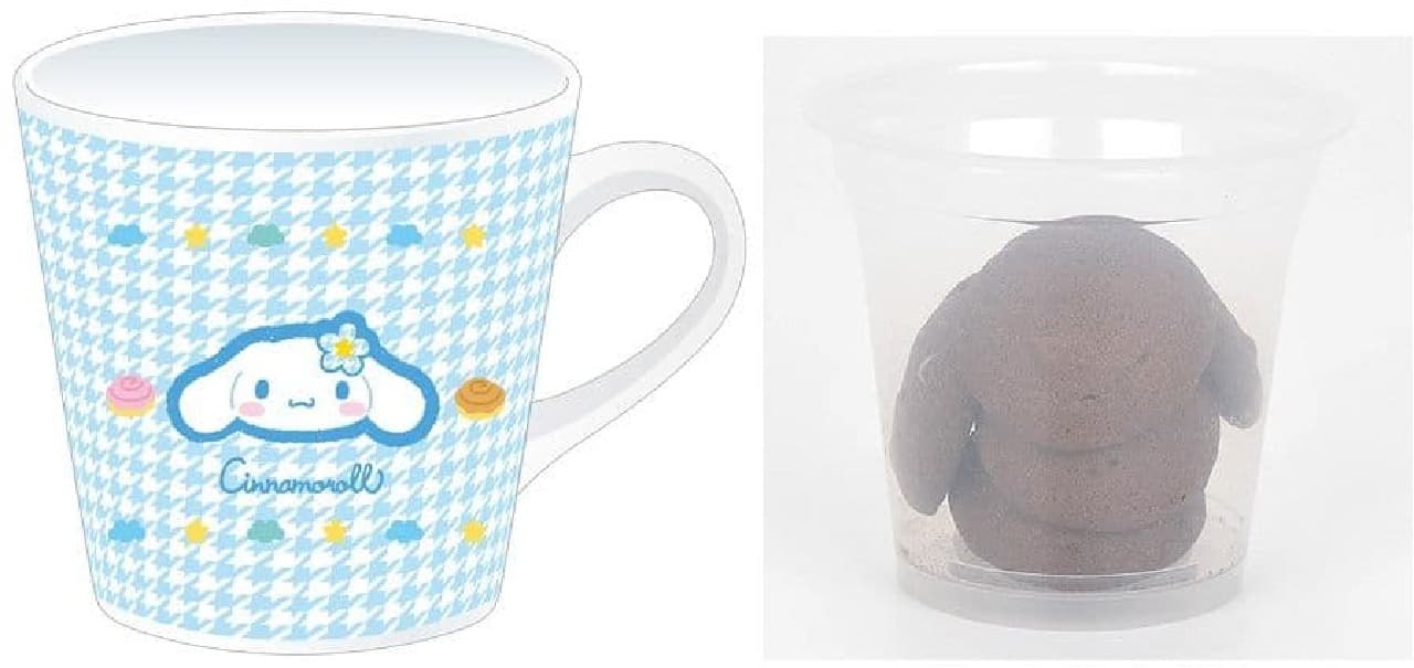 Ministop "Hello Kitty" and "Cinnamoroll" cookies and cocoa cookies with mugs