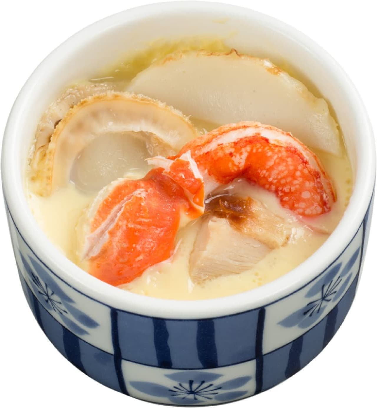 Sushiro "Zuwaigani-Chawanmushi" (Steamed egg custard with crab)