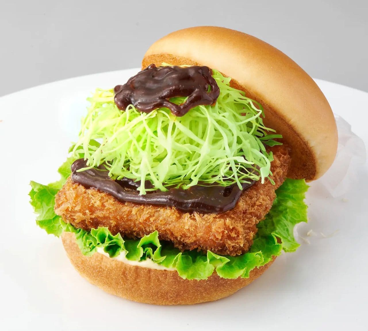Mos Burger "Miso Katsu Burger with Hatcho Miso