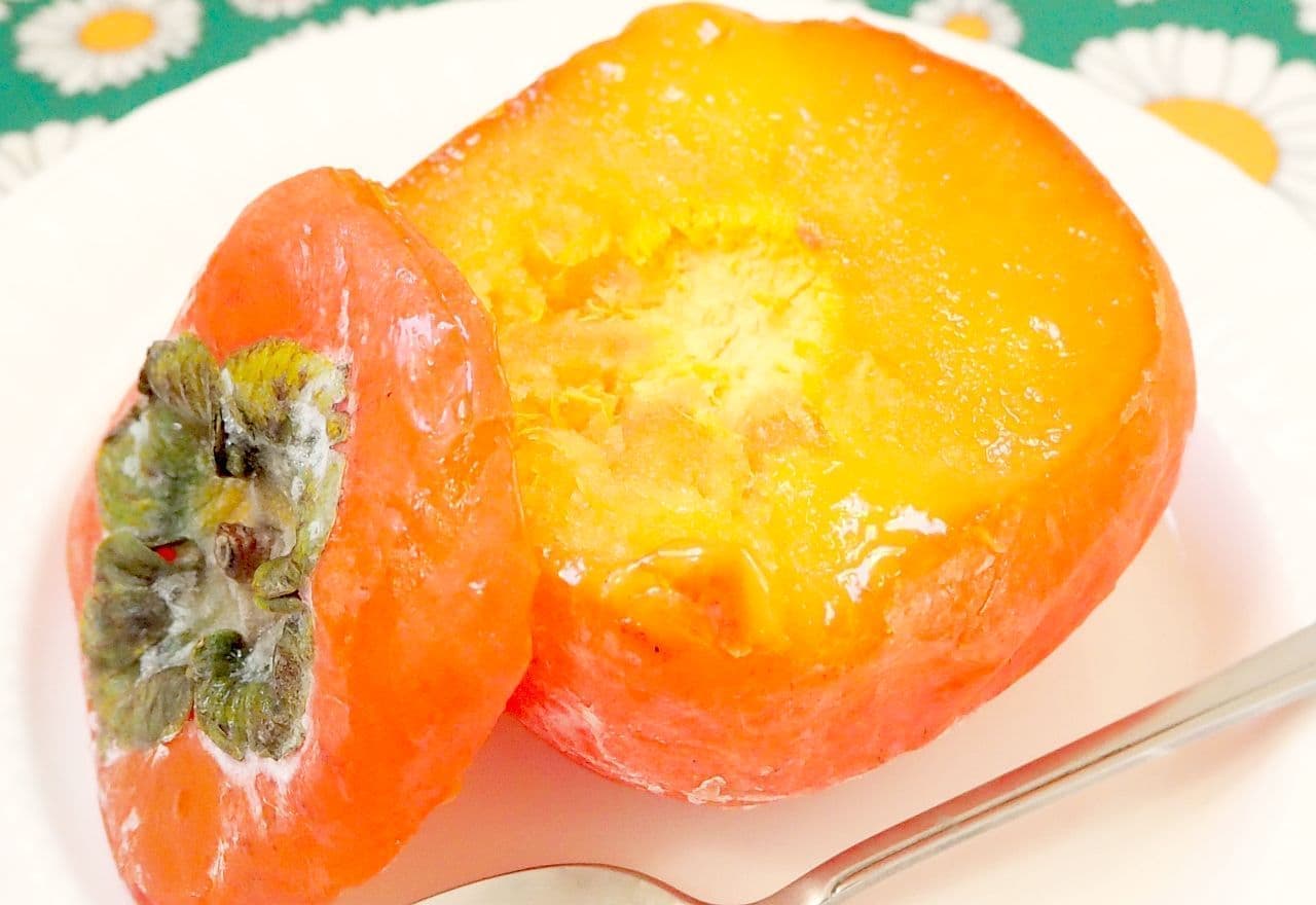 Frozen Persimmons with Overripe Persimmons Recipe