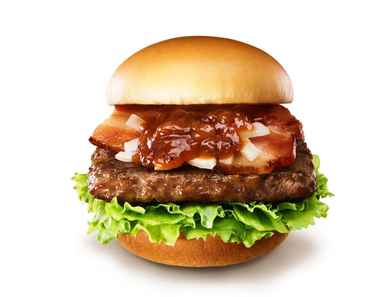 Mos Burger "One Head Black Wagyu Beef Burger with Shaliapin Sauce - Truffle Flavor".