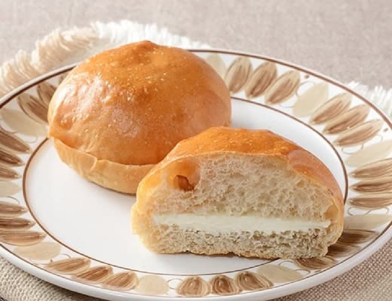Lawson "NL Glutinous Wheat Bread - Walnut & Cream Cheese 2pcs"