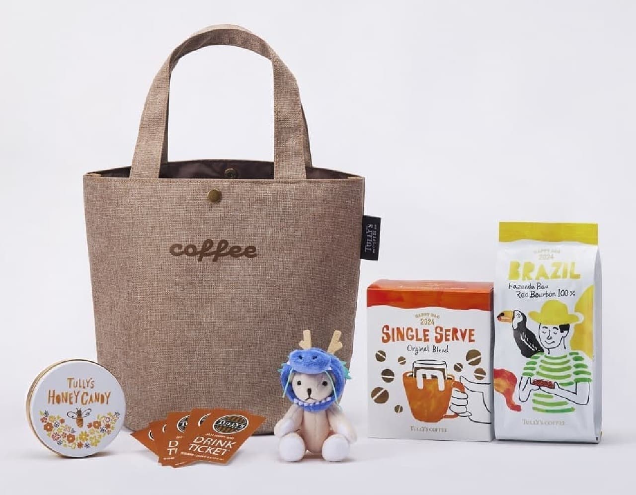 Tully's Coffee "2024 HAPPY BAG