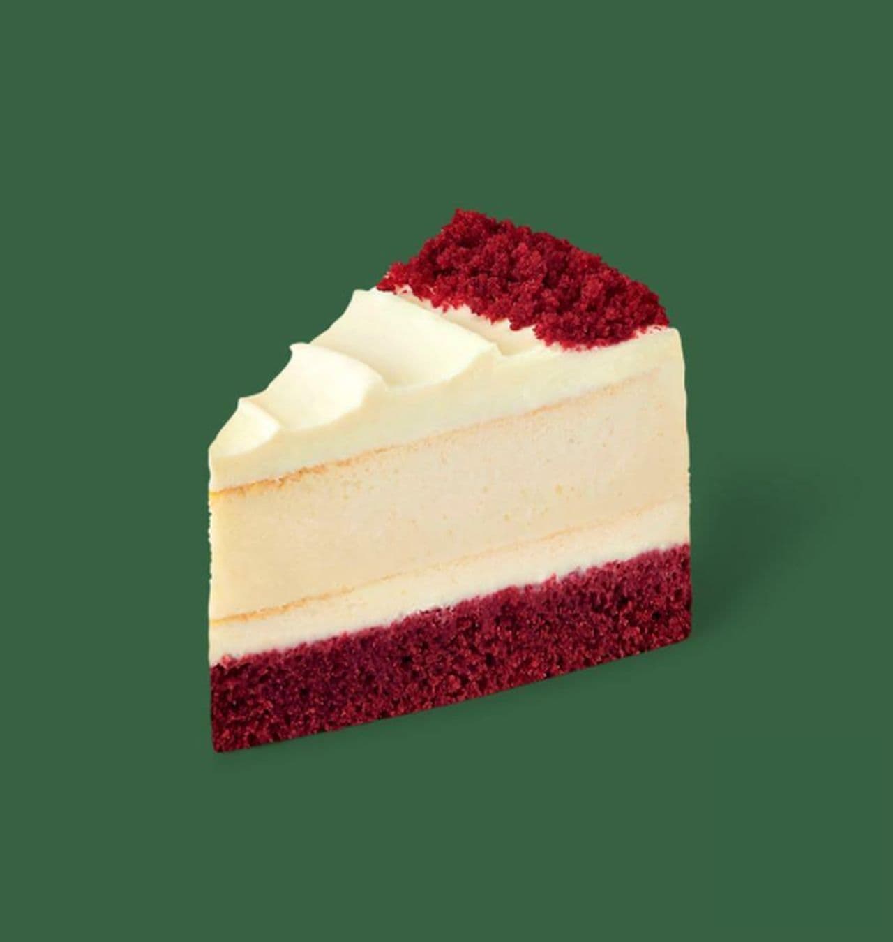 韓国スターバックス「サンタレッドベルベットチーズケーキ」