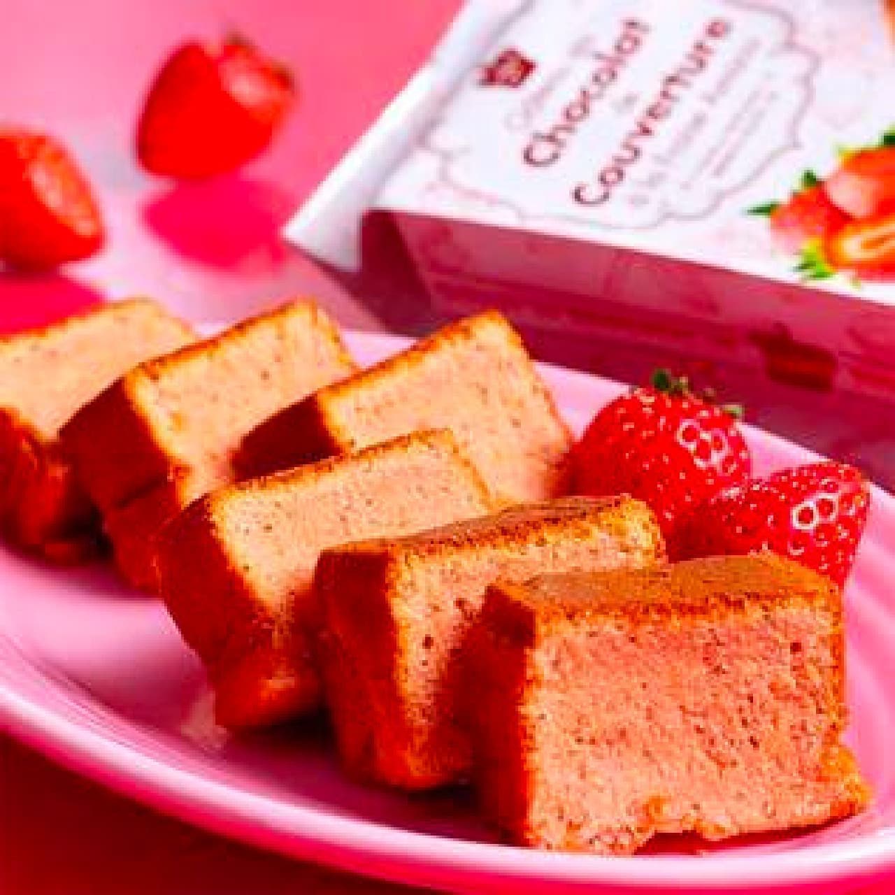 カルディオリジナル　クーベルチュールチョコレートあまおういちごケーキ　1本