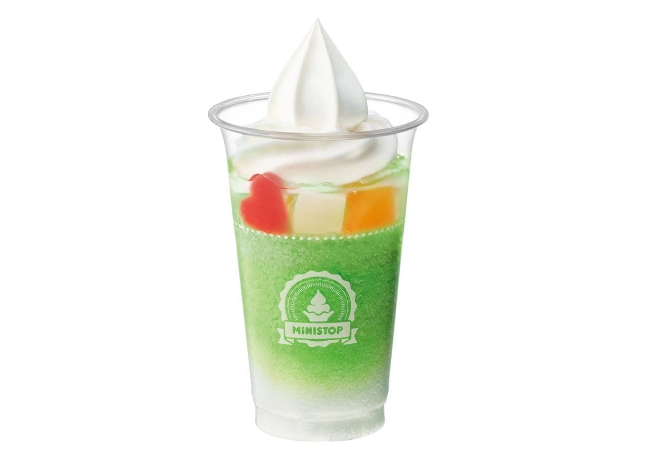 Ministop "Halo-Halo Crackling Melon Cream Soda