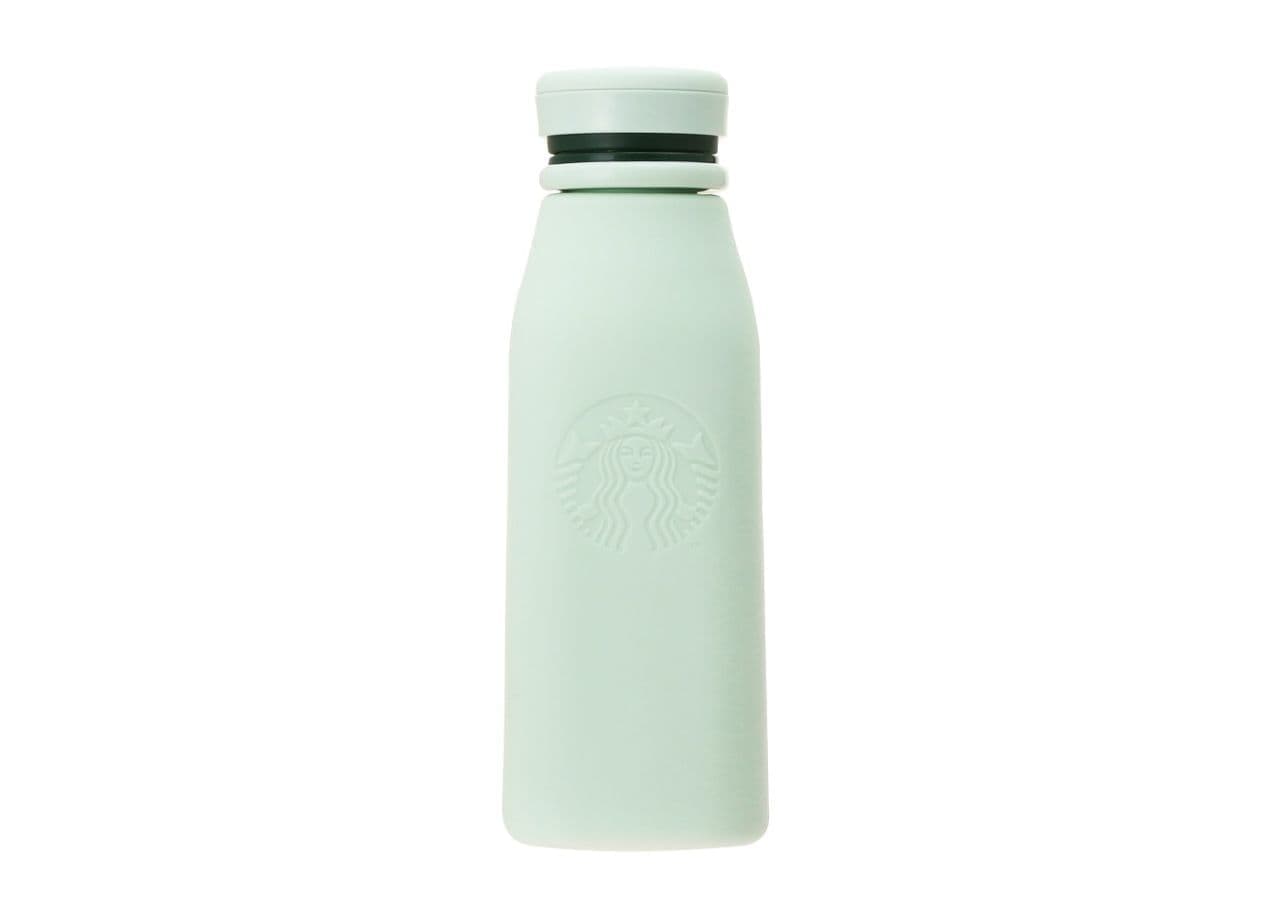Starbucks "Foldable Silicone Bottle Light Green 473ml