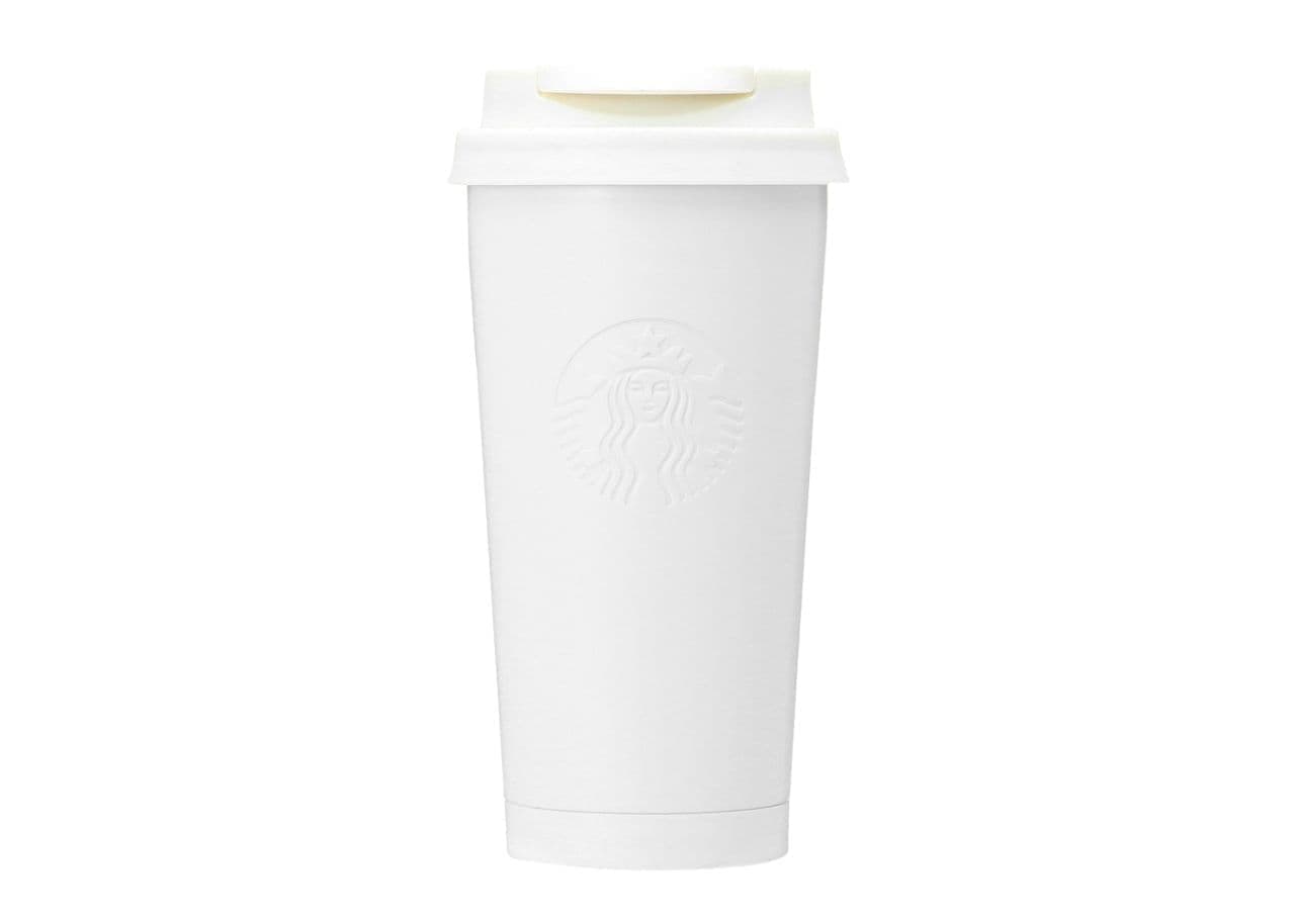 Starbucks "Recycled Stainless Steel TOGO Logo Tumbler Matte White 473ml