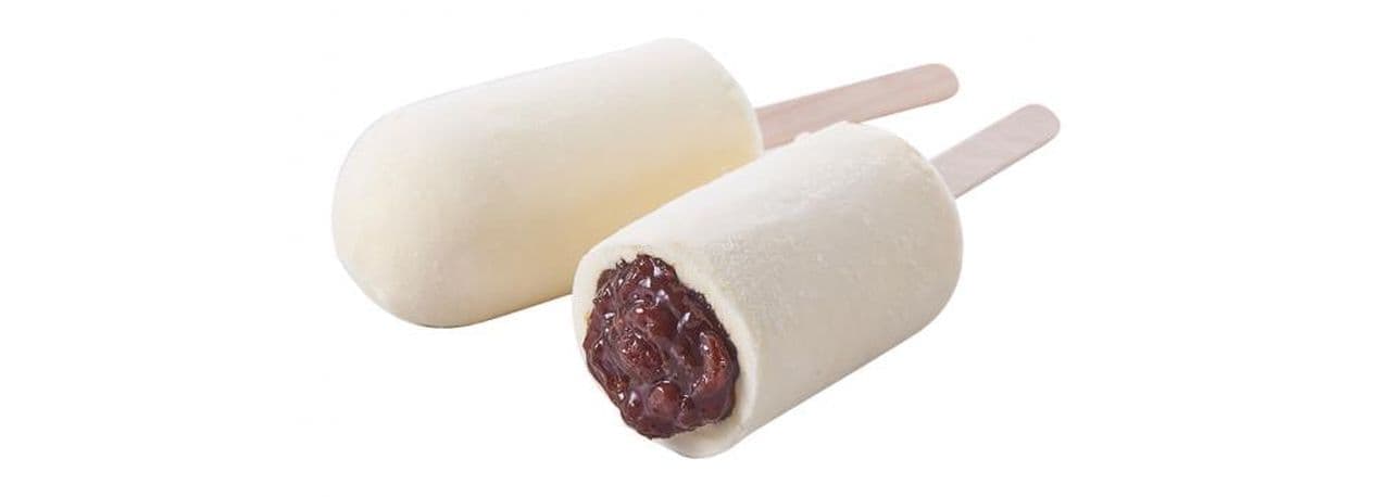 シャトレーゼ「和菓子アイス 北海道産あずきのミルク饅頭3本入」