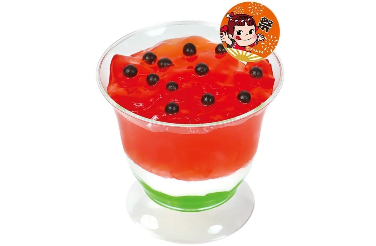 Fujiya "It's summer! It's a festival! Watermelon jelly"