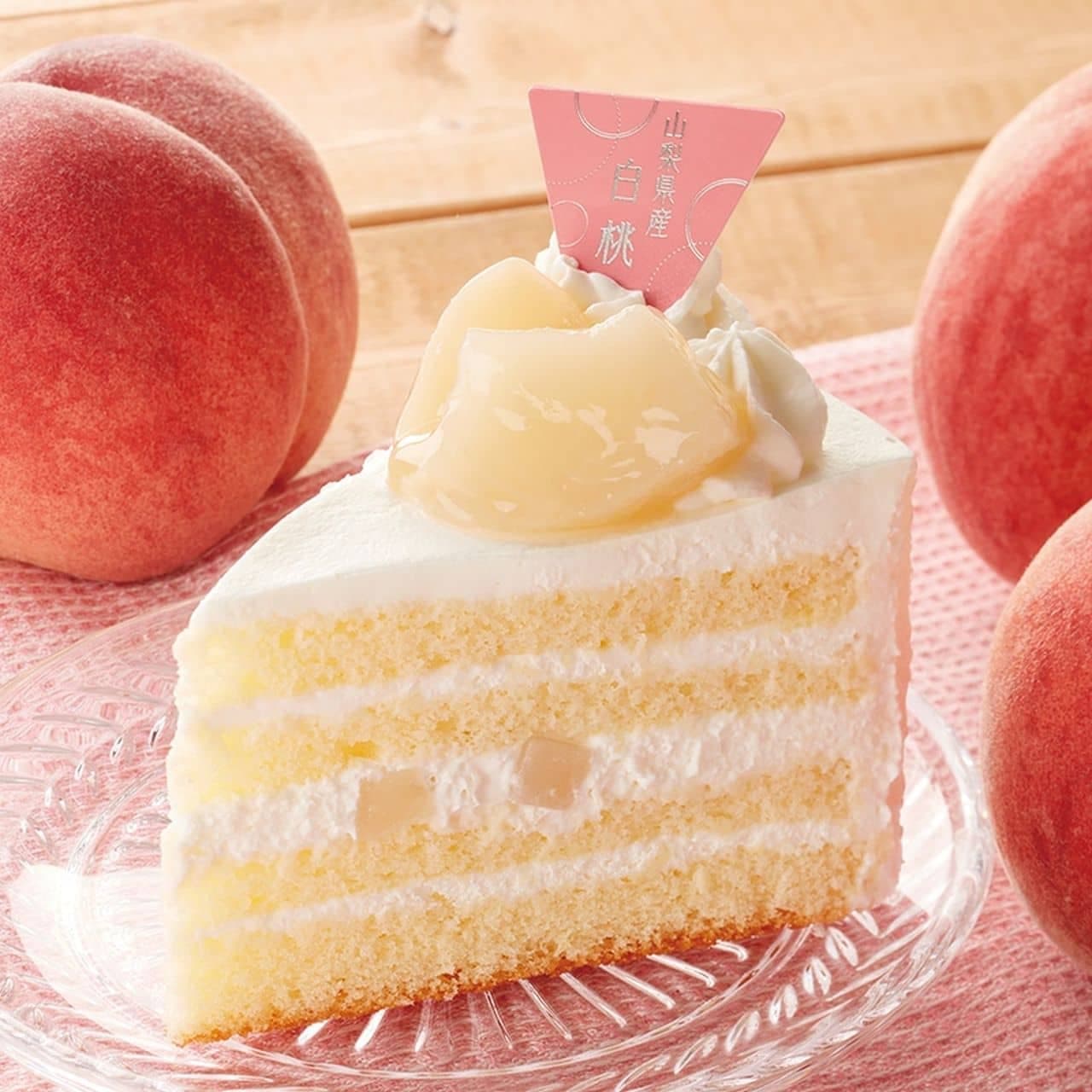 Chateraise "Premium Shortcake: Yamanashi White Peaches