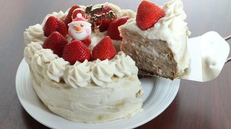 見た目はクリスマスケーキだけど…「ケーキやきとり」、今年も全や連に