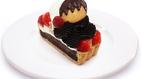 "Chibi Maruko-chan" tart is now available at Cafe Comsa Shibuya! "Special latte art" is also available when ordering a latte