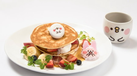 Pisuke & Rabbit become sweets! "Kanahei's Yuruto Cafe"-Check out all limited menus