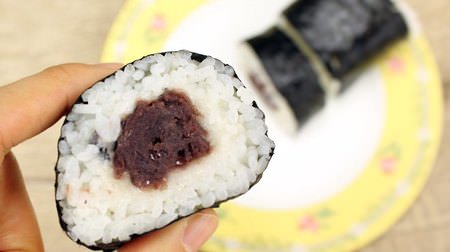 Surprisingly ants! I tried the popular "Mame Daifuku" Ehomaki "Mame Maki" --- Maybe the bean paste and sushi rice go well ...