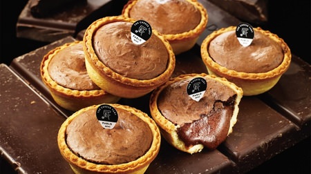 A mini tart that can be softly tossed by Pablo "rich melting chocolate"-also a "heart pick" for Valentine's Day!