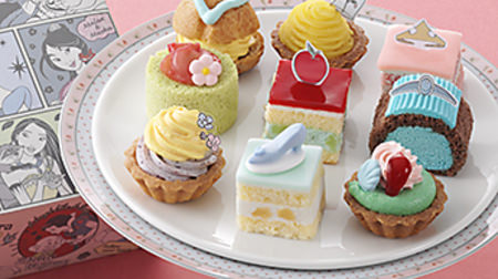 Tea time like a princess! "Disney Princess" Petit Cake Set