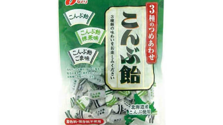 Fan attention! Assorted kelp candy "3 kinds of kelp candy"-"Matcha flavor" is also available
