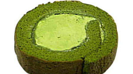 Colorful and flavorful! "Uji Matcha Roll Cake" at 7-ELEVEN