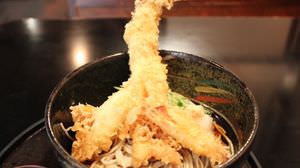Tsukiji Choseian "Anago Nanban Soba", which is said to be the longest in Japan, I went there and measured the length of the anago tempura to see how many centimeters it was!