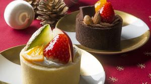 New roll cake for Christmas at Lawson "Uchi Cafe Sweets"
