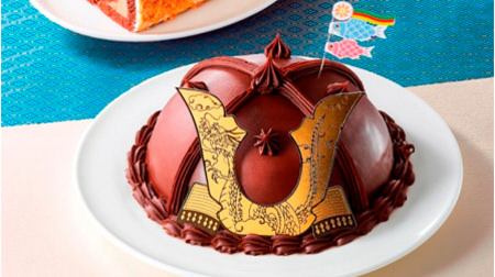 Fujiya Children's Day Sweets: "Sora Oyogu! Koi Noborigo Roll Cake," "Kabuto Cake," "Soreike! Anpanman Fruit Shortcake, etc.