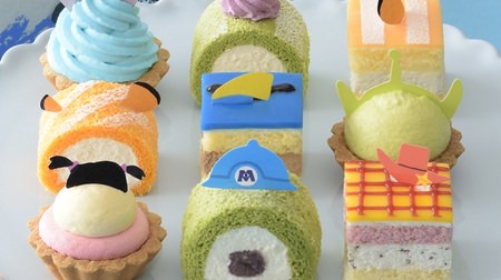 Pixar's popular people gather as cakes! Ginza Cozy Corner "Children's Day Petit Cake Set"