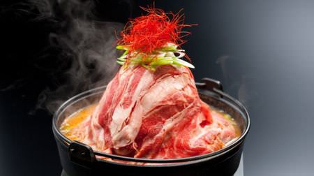 There is also a 28 cm high "Nikunabe"! -"Charcoal-grilled meat Kobe Vidro" is in Oimachi