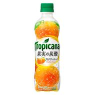 厳選されたオレンジのみ使用！－「トロピカーナ 果実の炭酸 ブラジリアンオレンジ」