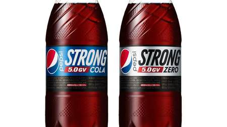 The strongest carbonic acid x strong caffeine in Pepsi history! -"Pepsi Strong 5.0GV" is now available