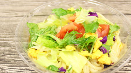 A new sensation "chilled noodles" that is popular with women--Circle K Sunkus "Raw Pasta"