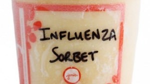 What if I get the flu? -"Influenza Sorbet" is on sale in the United States