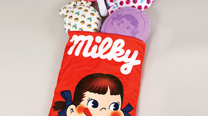Let's have a sweet dream An oversized cushion of Fujiya "Milky" has appeared
