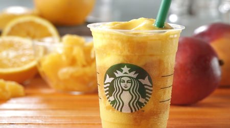 [I want to drink] New juicy Starbucks "Mango Orange Frappuccino"-A refreshing taste that is perfect for midsummer!
