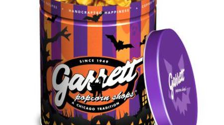 Garrett popcorn and Halloween-like "pumpkin pie"-also pop limited cans!