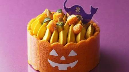 黒猫の飾りがキュート！アンリにかぼちゃやチョコの「ハロウィン限定スイーツ」