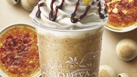 Godiva's "Crème Brulee Truffle" is a drink! Limited time flavor from "Chocolixer"