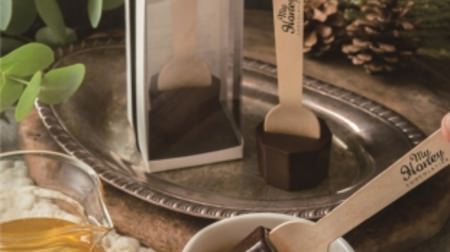 "Marunouchi Honey" 100% chocolate "The Spoon"-Mixed with milk to make hot chocolate