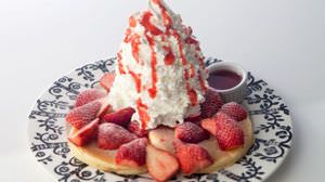 栃木のカフェで「苺たっぷりパンケーキ」が大人気　県外から訪れる人も